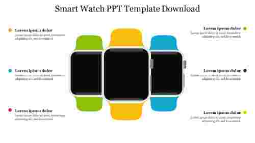 Smart Watch PPT Template Download